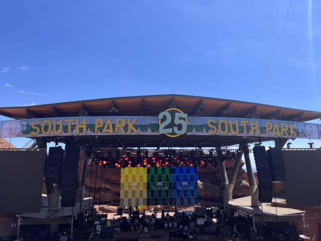 south park 25th anniversary stage