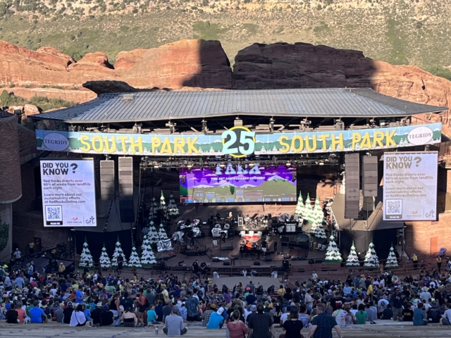 south park 25th anniversary stage during the day