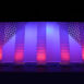 Tuck SuperLever Soft Goods panels create columns onstage