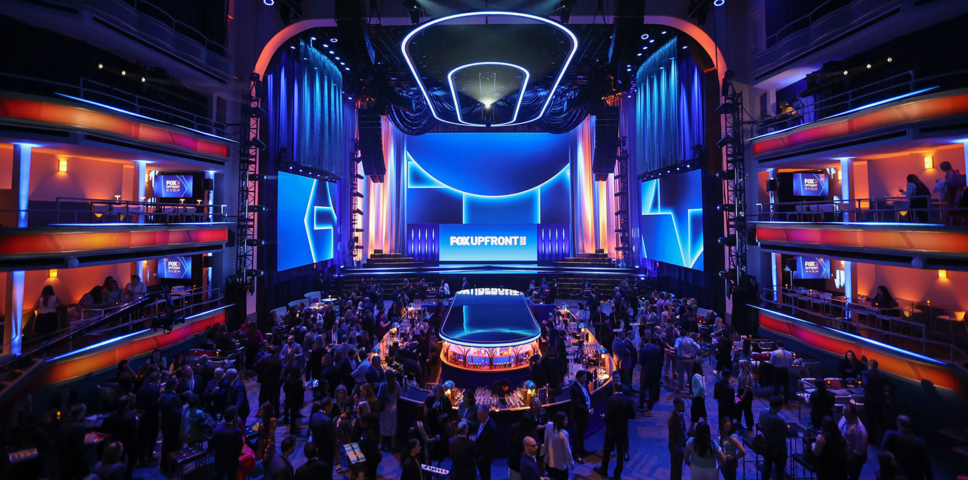 fox upfront custom stage elements